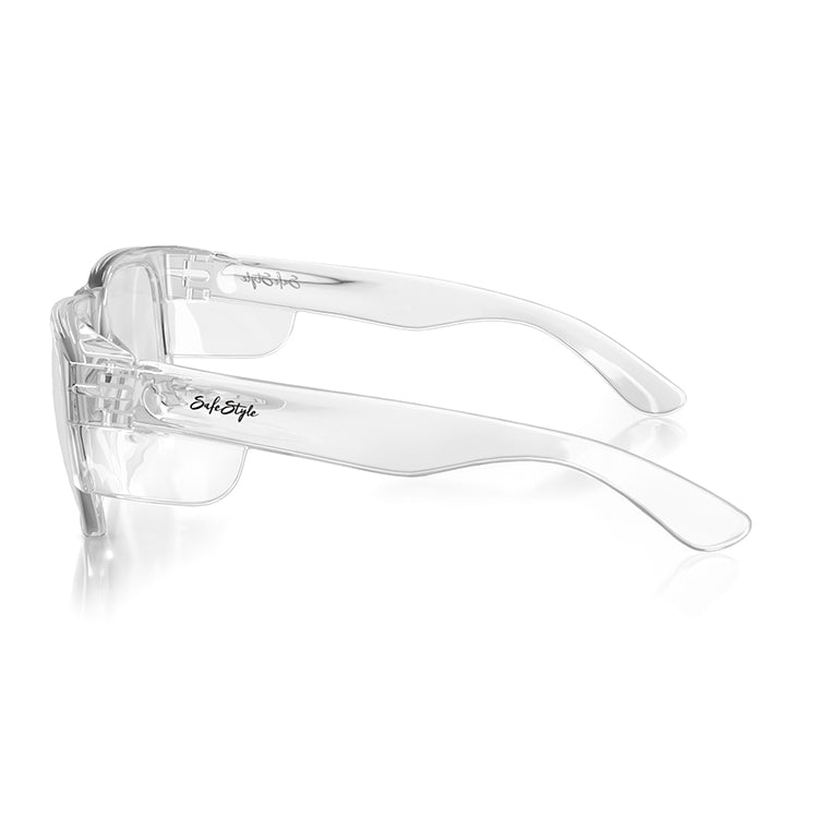 SafeStyle Fusions Clear Frame Clear Lens