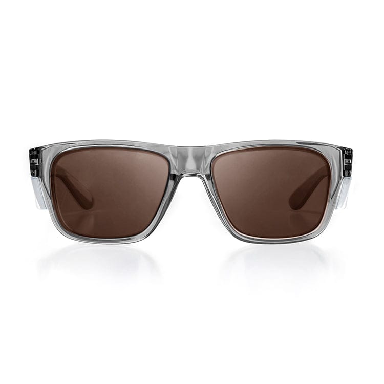 SafeStyle Fusions Graphite Frame Brown Polarised Lens
