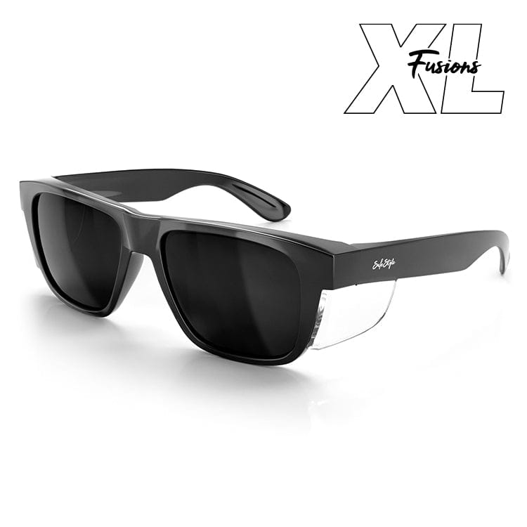 SafeStyle Fusions XL Black Frame Polarised Lens