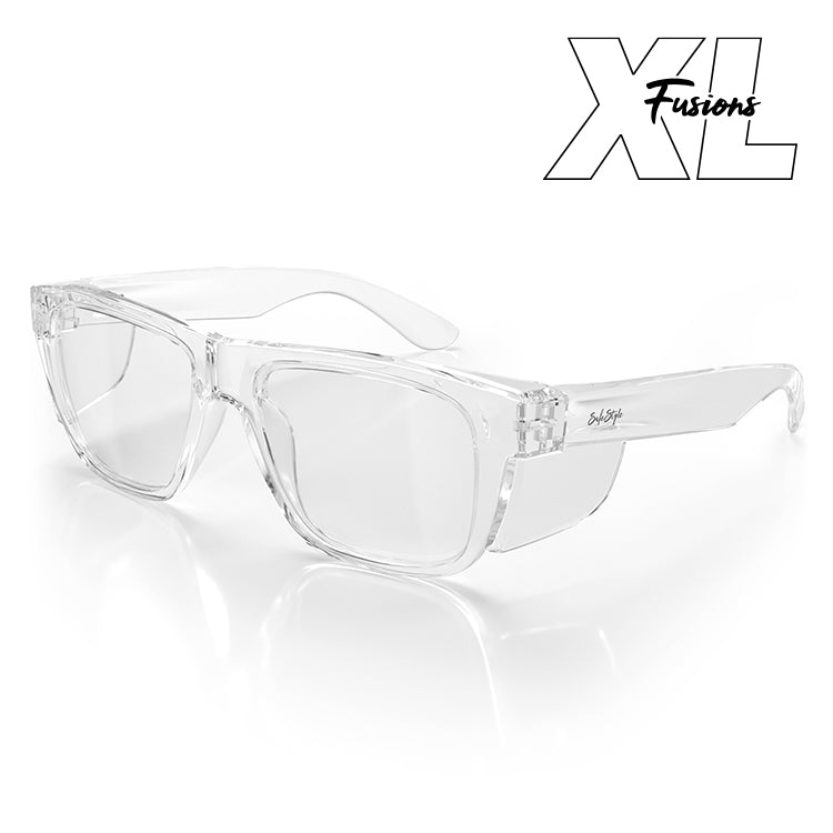 SafeStyle Fusions XL Clear Frame Clear Lens