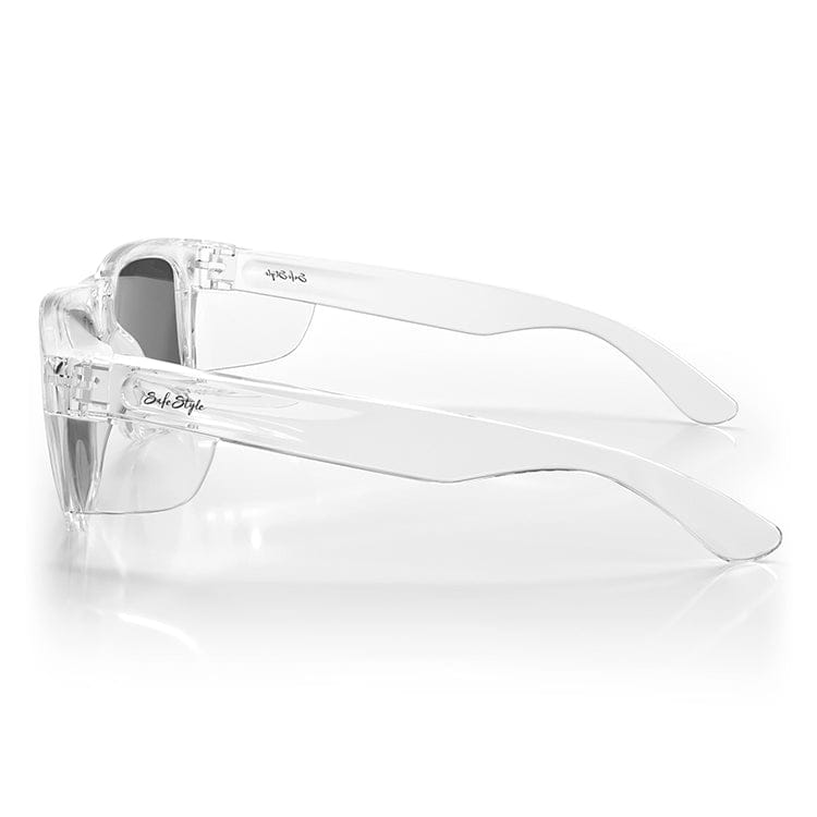 SafeStyle Fusions XL Clear Frame Polarised Lens