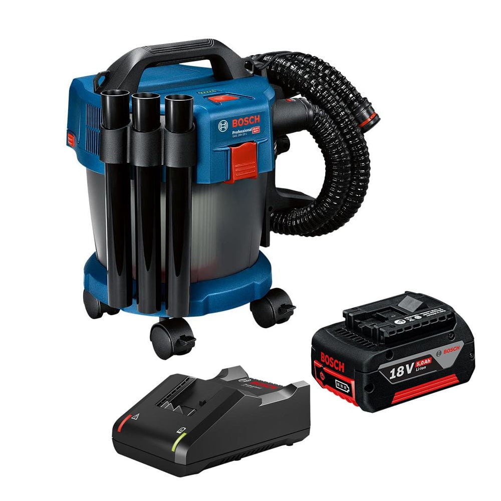 *Limited Edition* Bosch 18V 10L Wet / Dry Cordless Vacuum 5.0Ah Kit GAS 18V-10L 0615A5007C