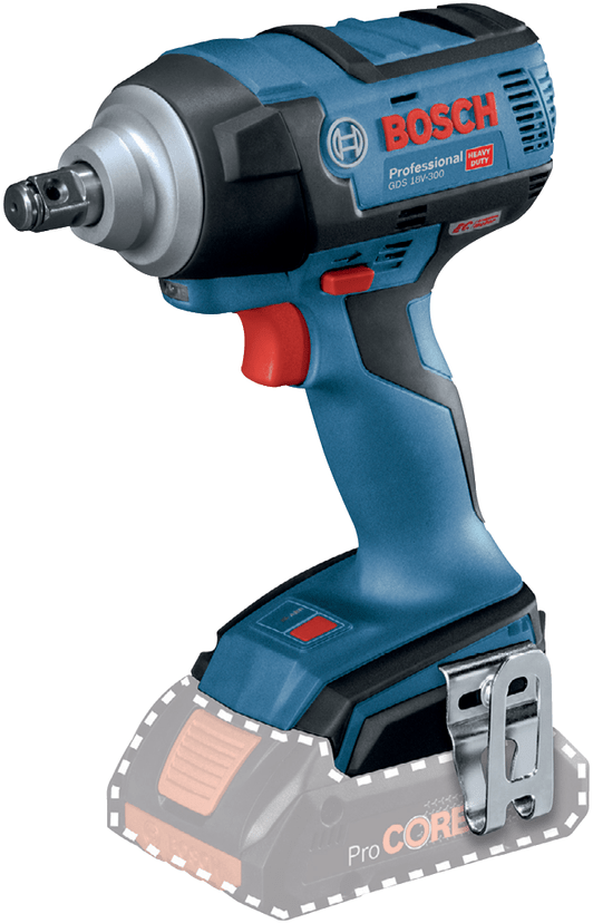 18V Brushless Cordless Impact Wrench Bare (Tool Only) (0615990L6K) GDS18V-300ABR by Bosch