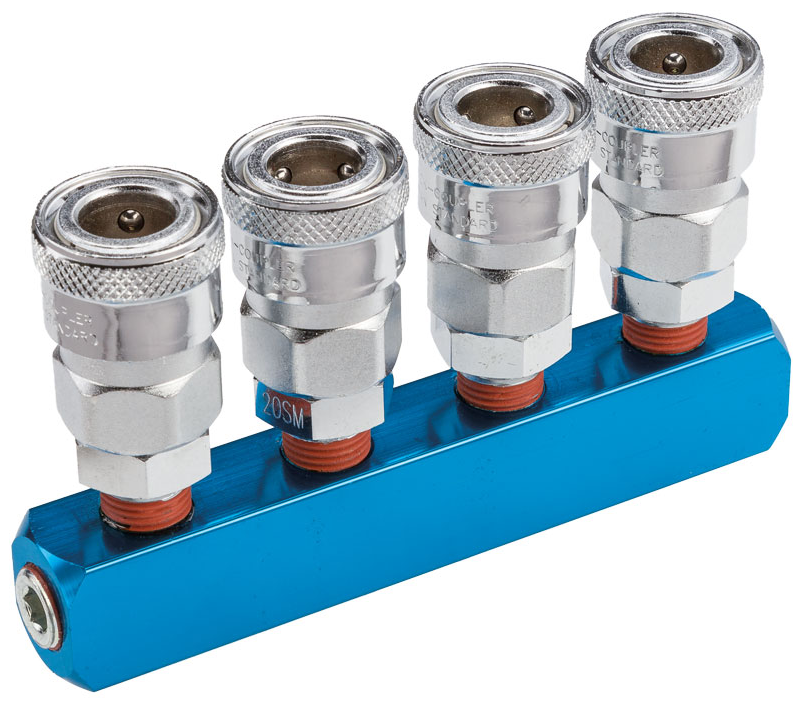 4 Way In-Line Quick Coupler GPA1517 by Geiger