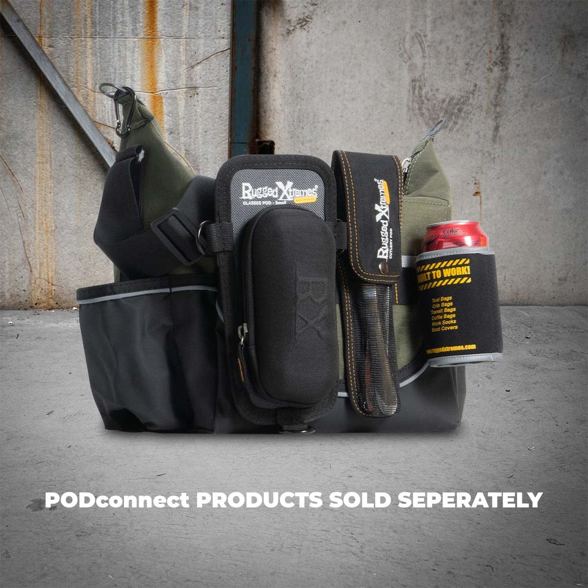 Rugged Xtremes Insulated Green Crib Bag RX05L106