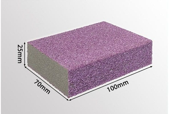APlus Foam Sanding / Abrasive Sponge 100mm x 70mm x 25mm
