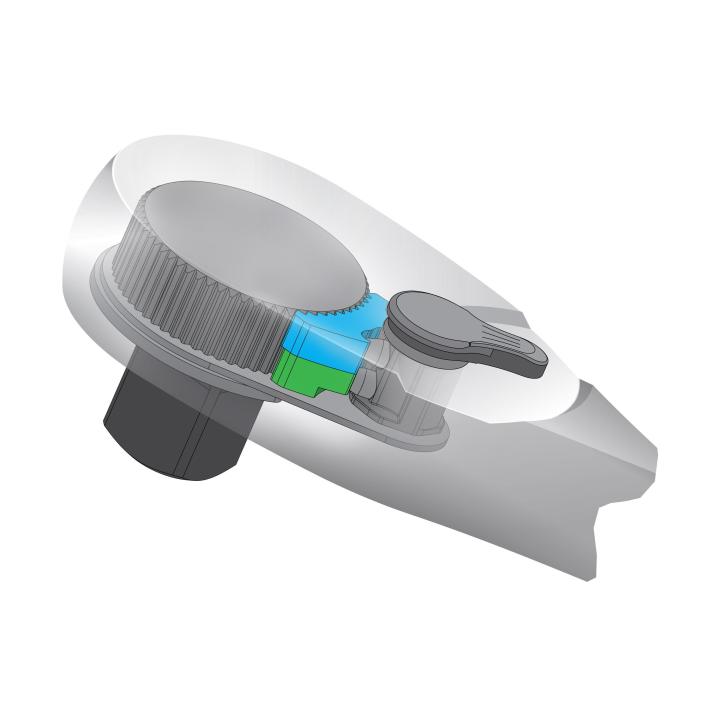 1/2” Drive 120XP™ Teardrop Ratchet 279mm (11”) 81304P by GEARWRENCH