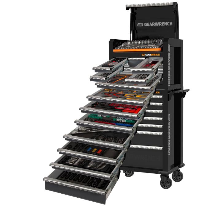 GEARWRENCH 479Pce Combination Tool Kit with 28” Tool Chest and 28" Trolley 77024