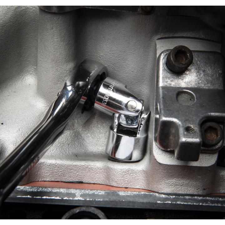 GEARWRENCH 10Pce 3/8” Drive 6 Point Flex Metric Socket Set 80565