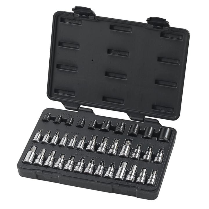 1/4”, 3/8” & 1/2” Drive Standard Hex, E-Torx® & Torx® Bit Metric & SAE Socket Set - 80726 by GEARWRENCH