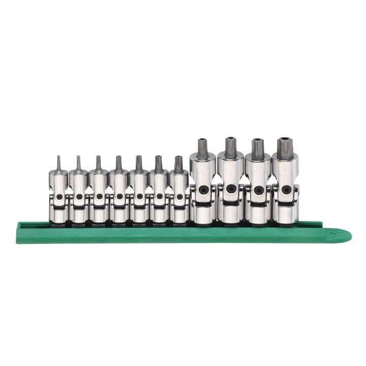 1/4” & 3/8” Drive Universal Tamper Proof Torx® Bit Socket Set 11Pce 81052 by GEARWRENCH