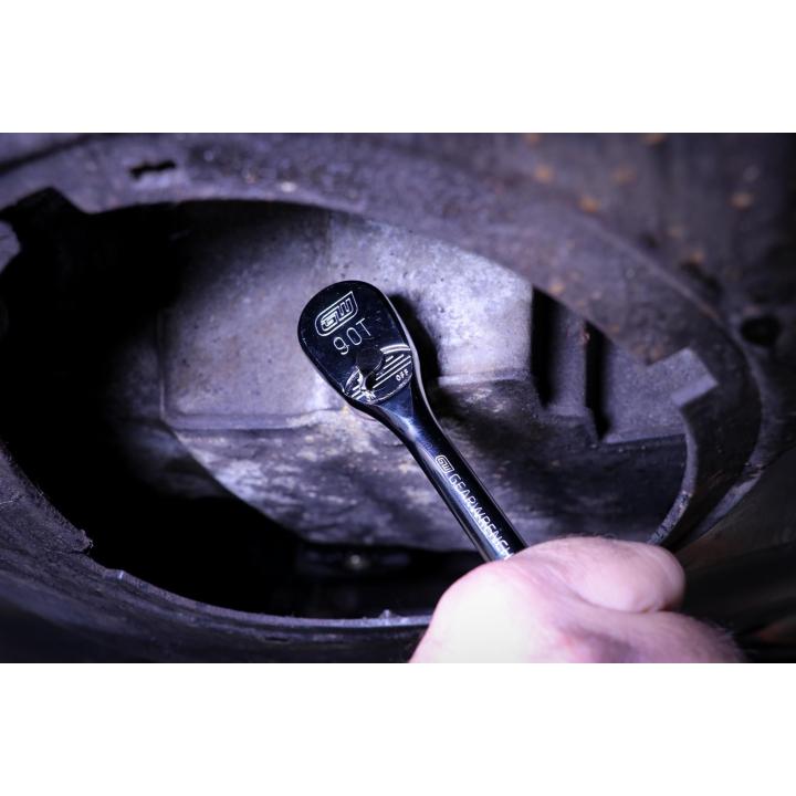 3/8” Drive 90-Tooth Teardrop Ratchet 203mm (8”) 30 - 81211T by GEARWRENCH