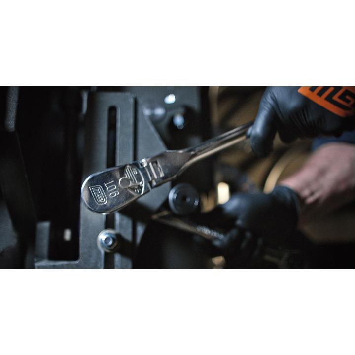 3/8” Drive 90-Tooth Locking Flex Head Teardrop Ratchet 279mm (11”) 81266T by GEARWRENCH