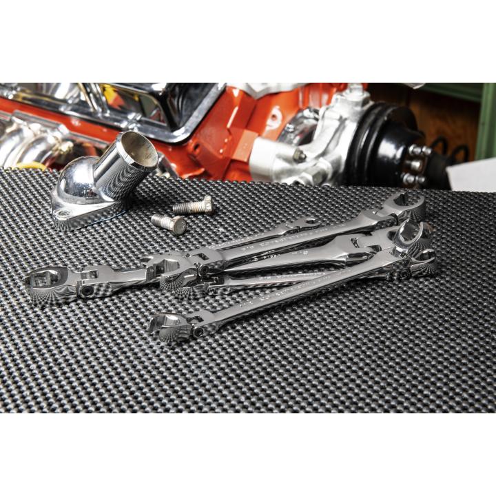 GEARWRENCH 5Pce Flex Head Flare Nut SAE Wrench Set 81910