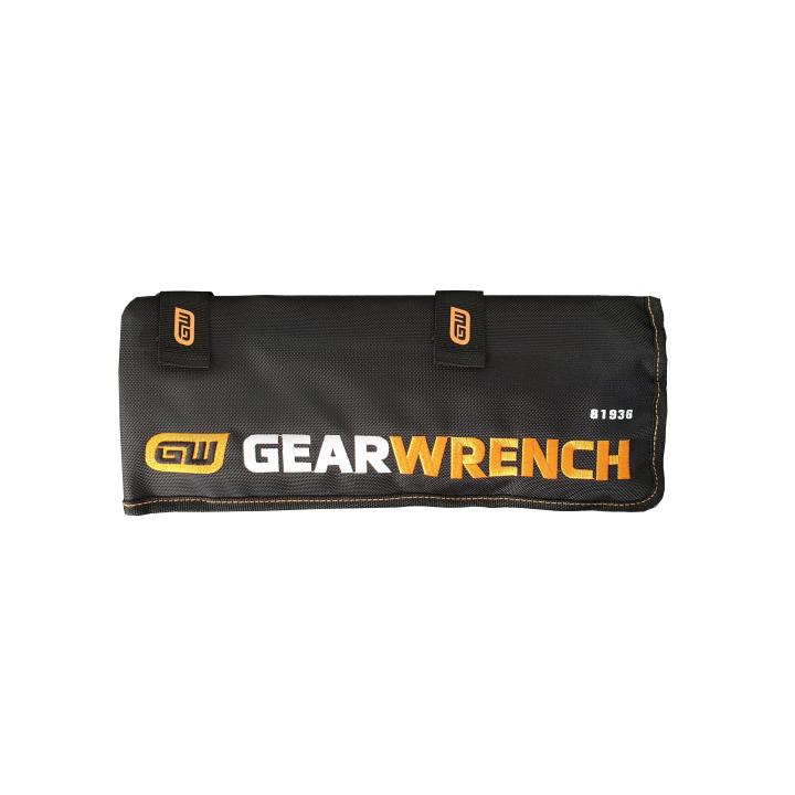 12 Point Long Pattern Metric Combination Wrench Set 14Pce in Roll - 81936 by GEARWRENCH
