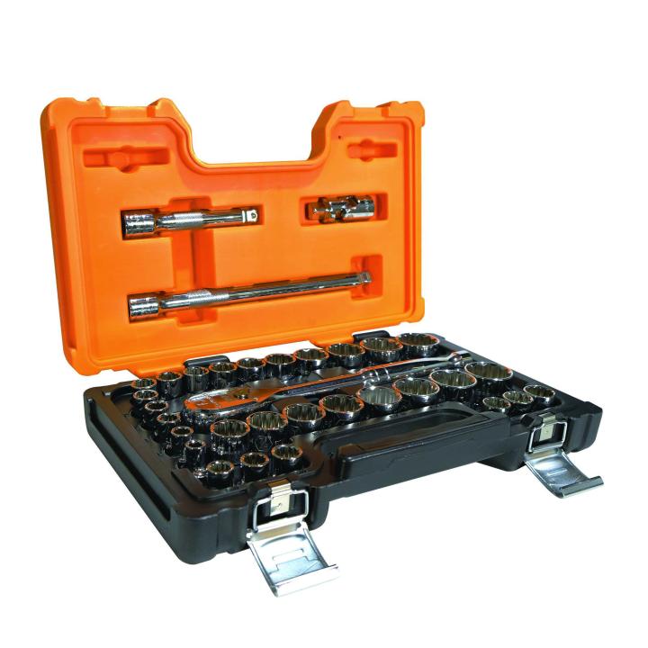 33 Pce 1/2” Drive 12 Point Metric & SAE 12 Point Socket Set - 83065N by GEARWRENCH