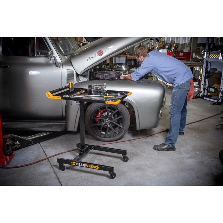 Adjustable Height Mobile Work Table 889- 1219mm (35”-48” ) - 83166 by GEARWRENCH