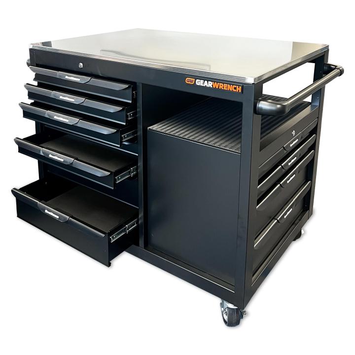 GEARWRENCH 45" Workstation Tool Trolley (11 Drawer) 83450