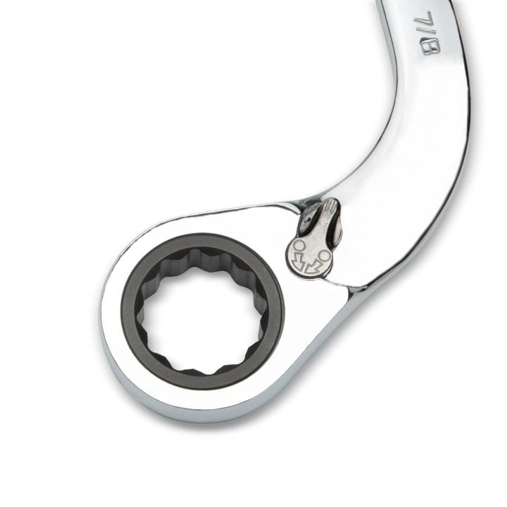 72-Tooth 12 Point Reversible S-Shape Double Box Ratcheting SAE Wrench Set, 4Pce - 85399 by GEARWRENCH