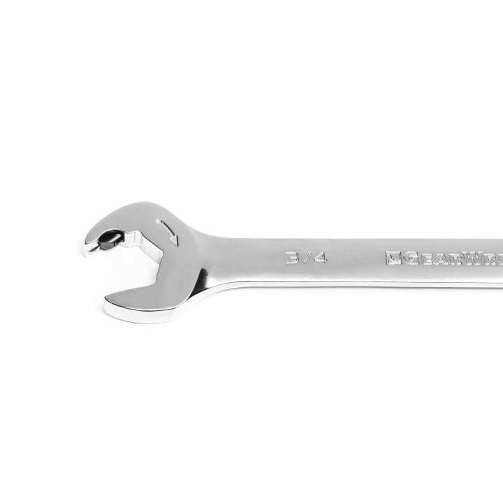 72-Tooth 12 Point Open End Ratcheting Combination SAE Wrench Set 8Pce - 85599 by GEARWRENCH
