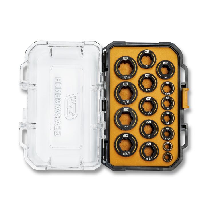 GEARWRENCH 16Pce Bolt Biter™ SAE/Metric Wrench Insert Set 86192