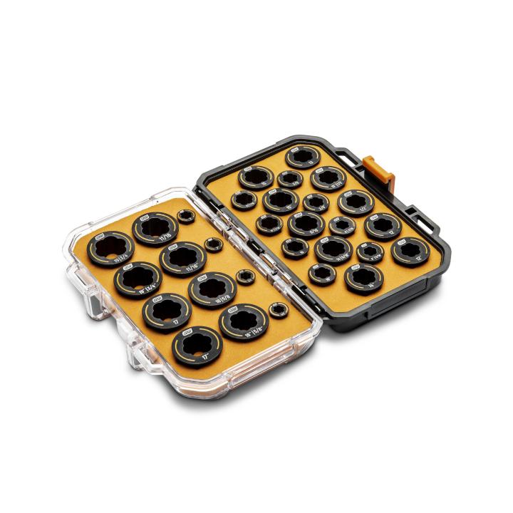 GEARWRENCH 30Pce Bolt Biter™ SAE/Metric Wrench Insert Set 86193