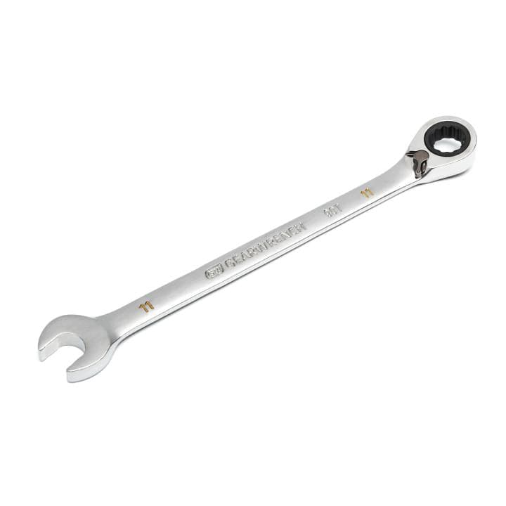 11mm 90-Tooth 12 Point Reversible Ratcheting Wrench - 86611 by GEARWRENCH