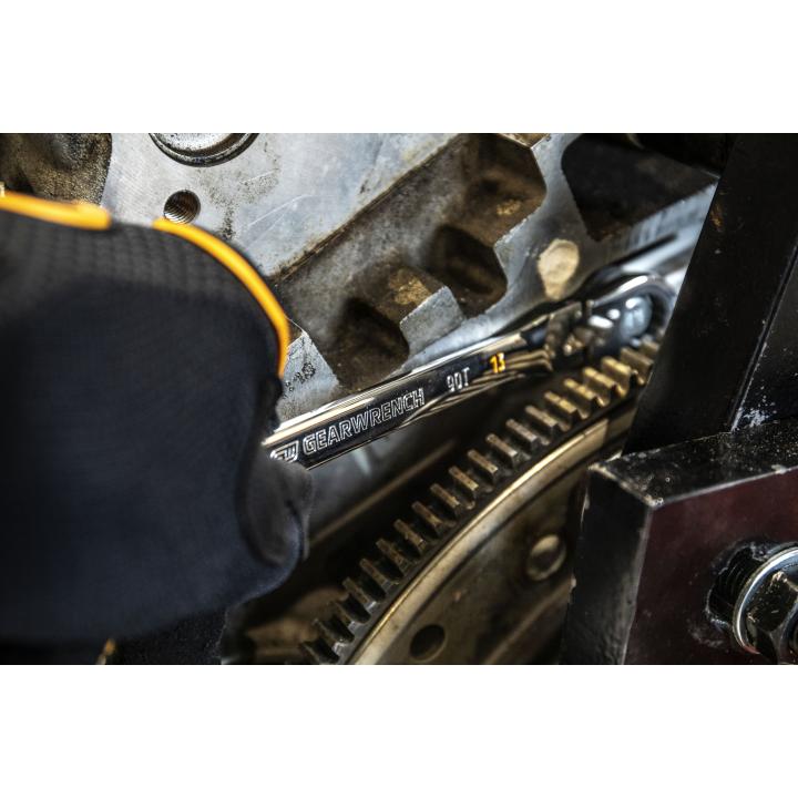 90-Tooth 12 Point Flex Head Ratcheting Combination Wrench by GEARWRENCH