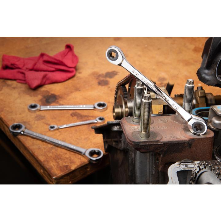 Double Box Ratcheting E-Torx® Wrench Set4Pce - 9224D by GEARWRENCH