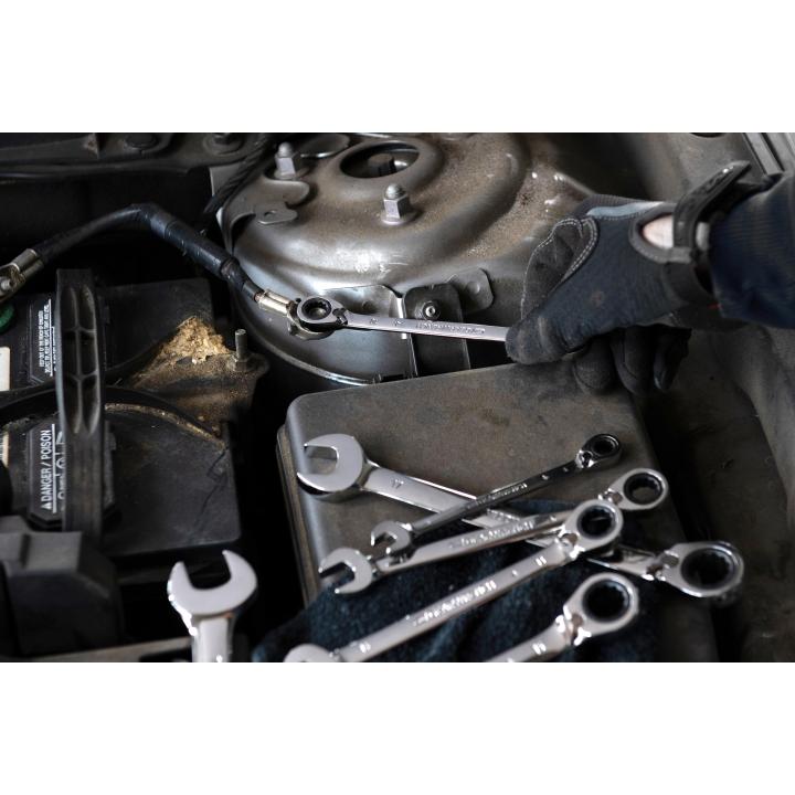 72-Tooth 12 Point Reversible Ratcheting Combination Metric Wrench Set, 8Pce - 9543 by GEARWRENCH