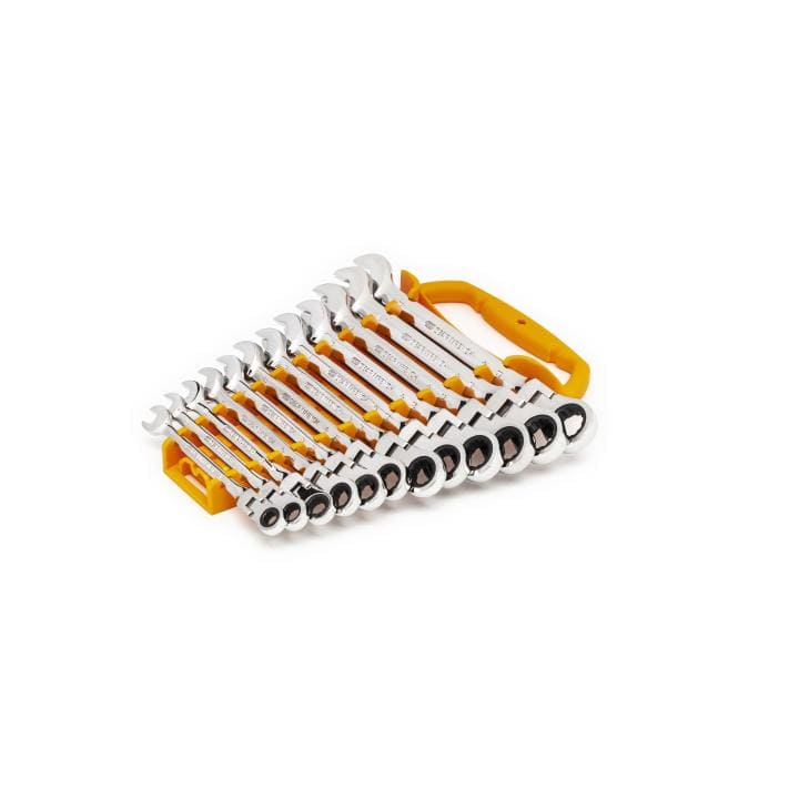 72-Tooth 12 Point Flex Head Ratcheting Combination Metric Wrench Set, 12Pce - 9901D by GEARWRENCH