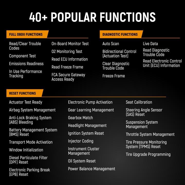 GEARWRENCH Professional Bi-Directional Diagnostic Scan Tool GWSMARTBT