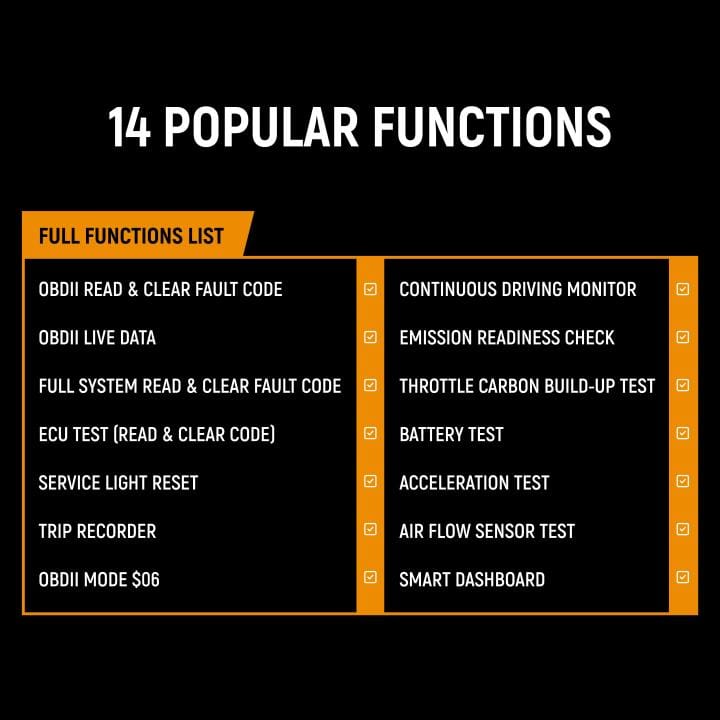 GEARWRENCH Everyday Diagnostic Tool Bluetooth OBDII Tester GWSCAN