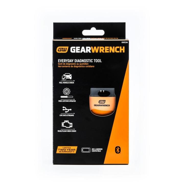 GEARWRENCH Everyday Diagnostic Tool Bluetooth OBDII Tester GWSCAN