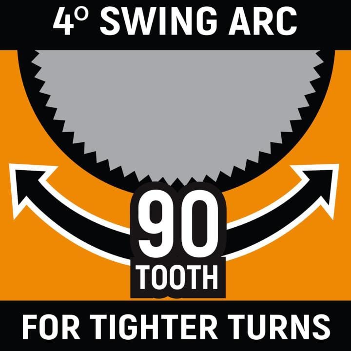 1/2” Drive 90-Tooth Dual Material Teardrop Ratchet 279mm (11”) 81303T by GEARWRENCH