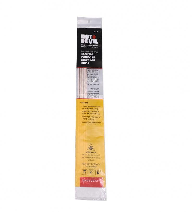 Hot Devil General Purpose Brazing Rods - 5 Pack HDCPR