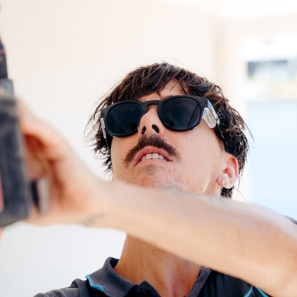 SafeStyle Cruisers Black Frame Polarised Lens