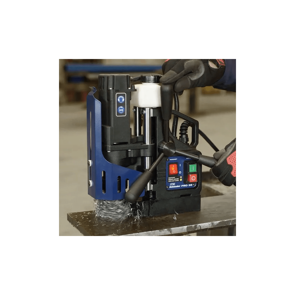 35mm 240v PRO35 Magnetic Base Drill HMPRO35 by Holemaker