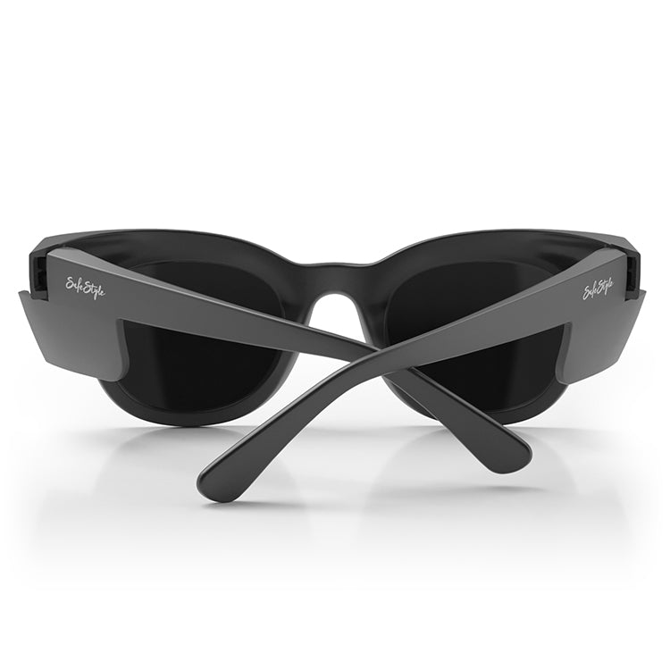 SafeStyle Harps Matte Black Frame Polarised Lens