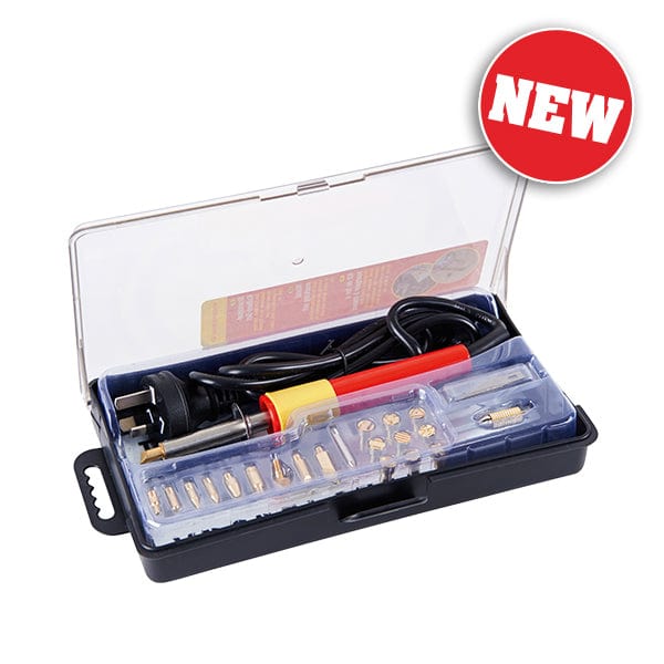 24Pce Wood Burning Kit HDWBK by Hot Devil