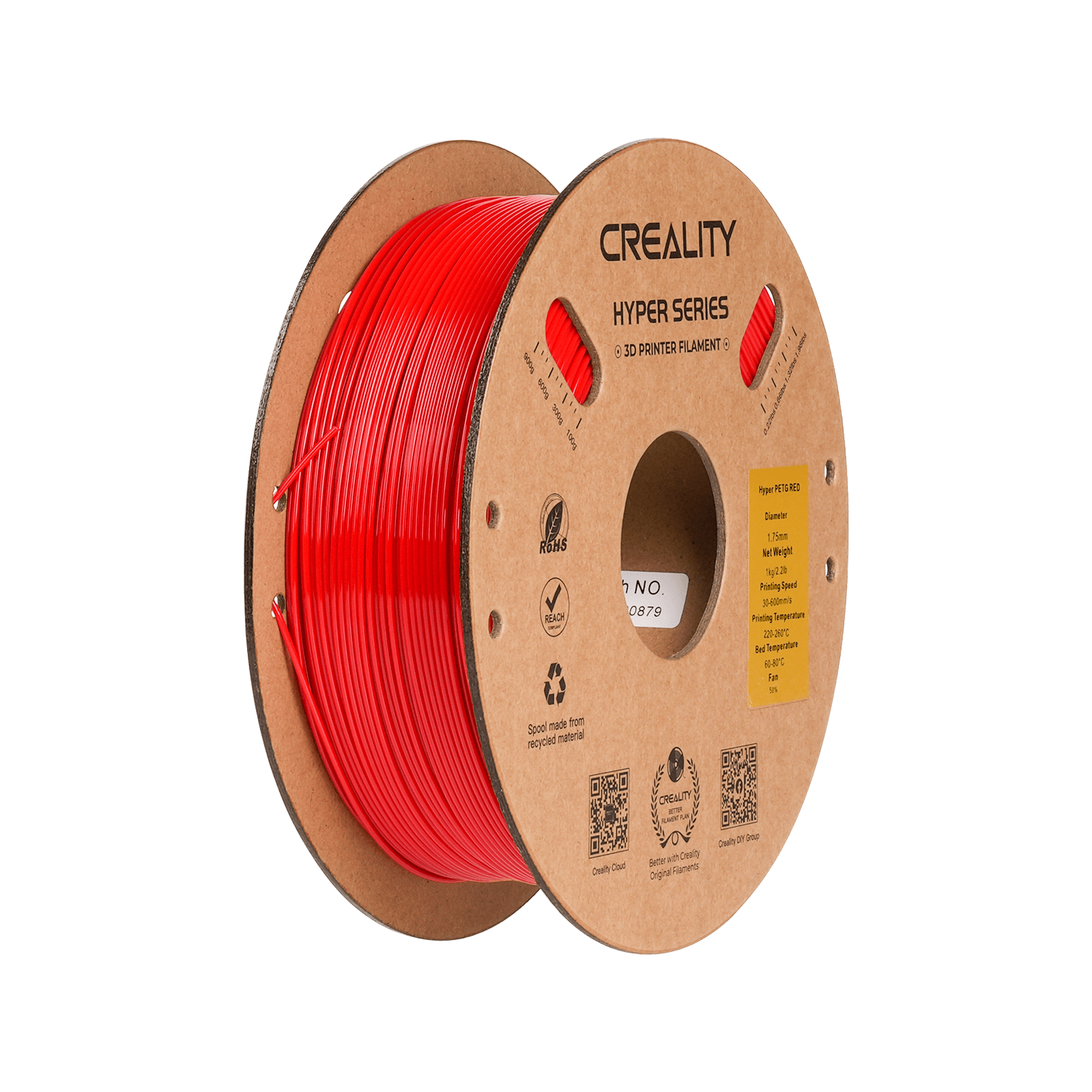 Creality Hyper PETG 1.75mm 3D Printing Filament 1.75mm 1kg