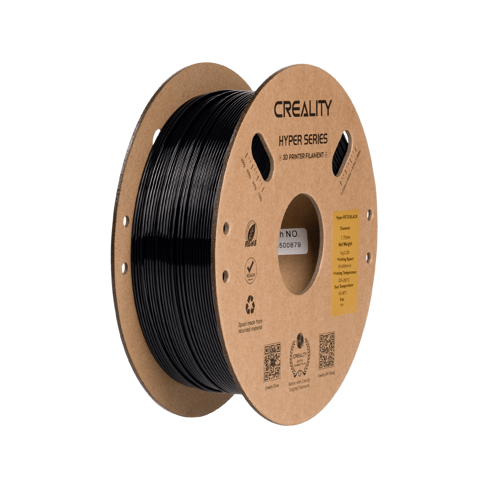Creality Hyper PETG 1.75mm 3D Printing Filament 1.75mm 1kg