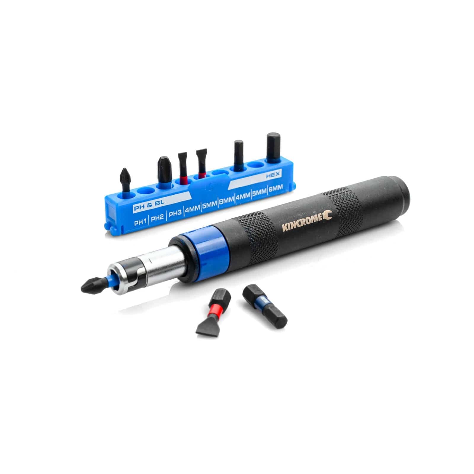 Micro Impact Driver Set 1/4" Drive 10Pce - ID3300 by Kincrome