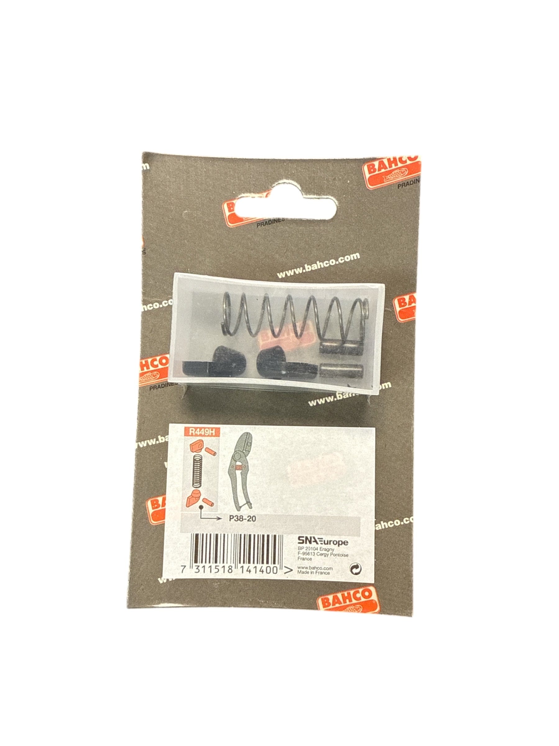 Bahco Buffer & Spring Set Replacement suit P121-20 Pruner P38-20 R449H