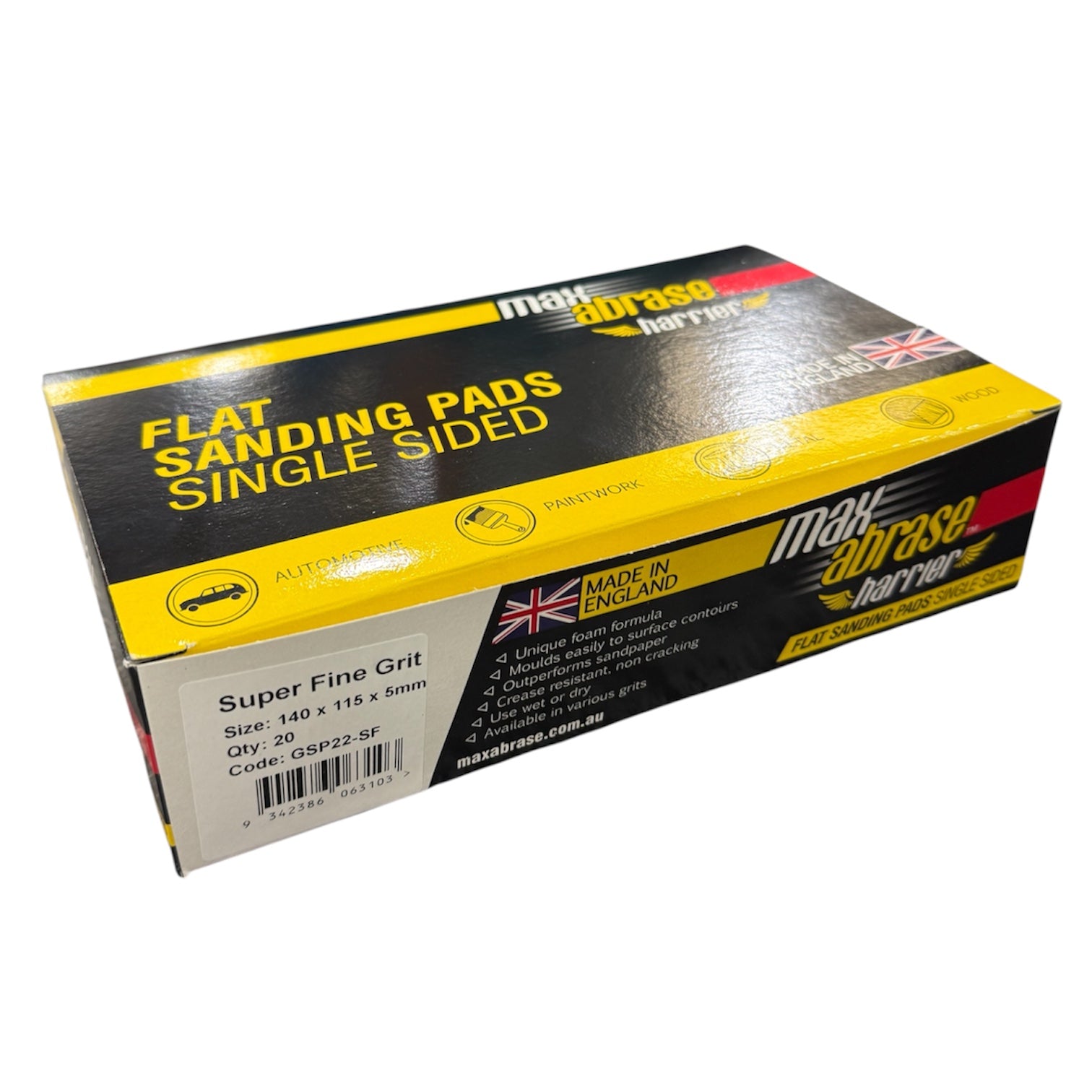 Super Fine Sanding Pad GSP22-SF | Per Piece (Unboxed - Out of a Bulk Pack)