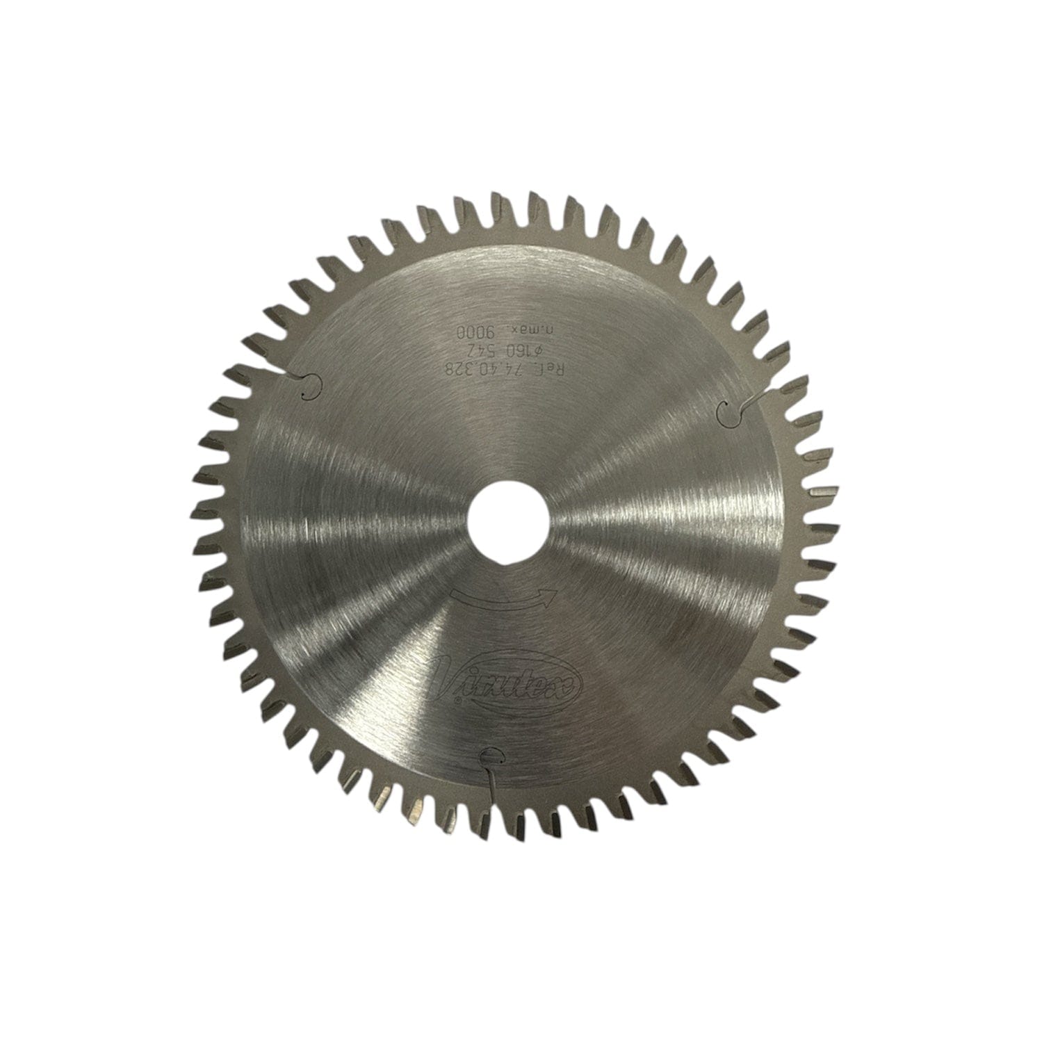 Virutex 160mm 54T Aluminium & Plastic Profiles Carbide Saw Blade 7440328