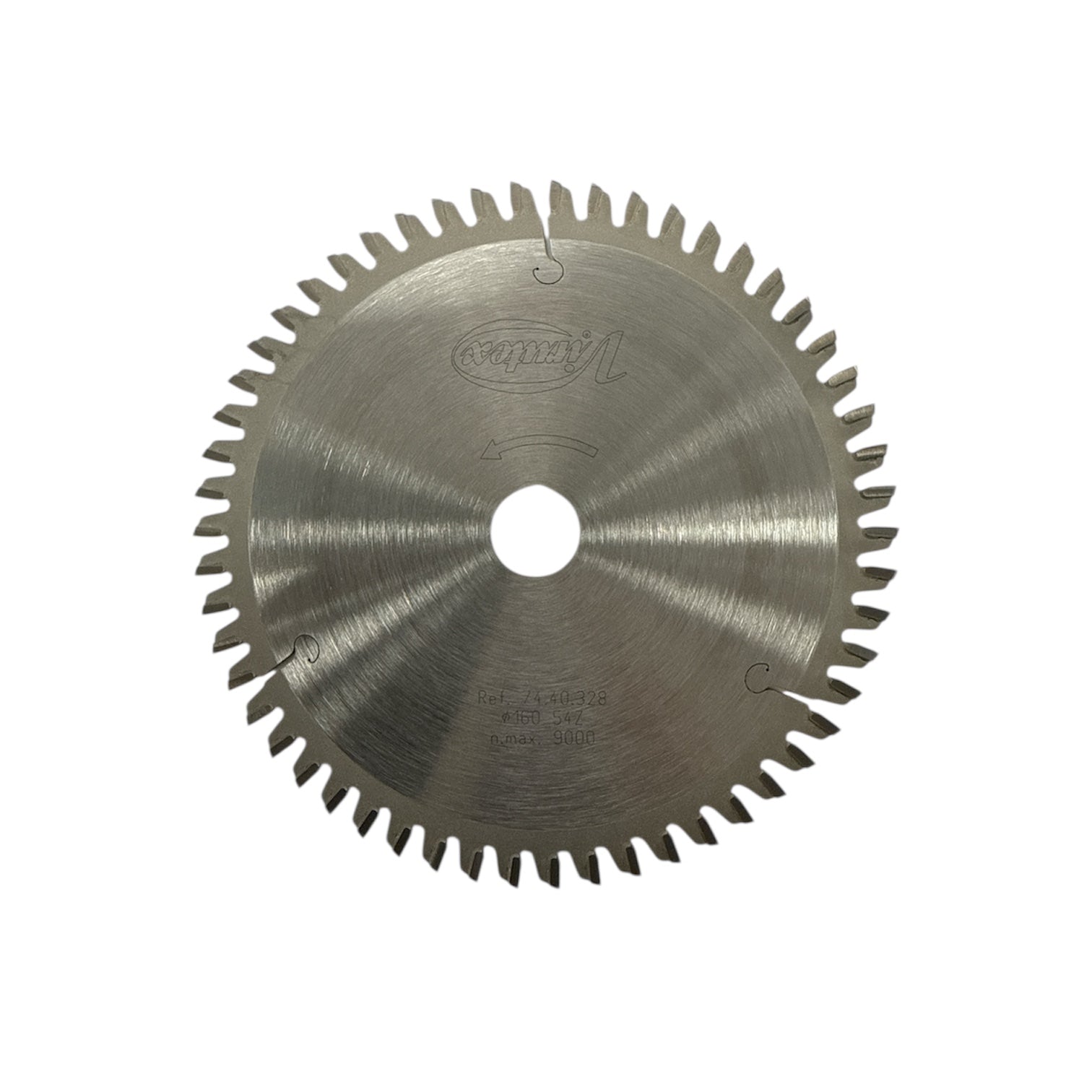 Virutex 160mm 54T Aluminium & Plastic Profiles Carbide Saw Blade 7440328