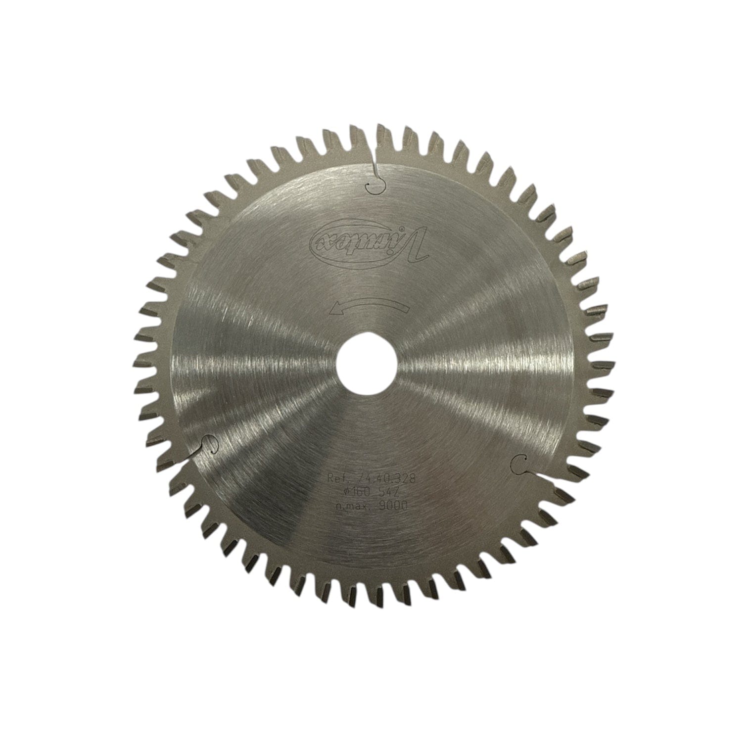 Virutex 160mm 54T Aluminium & Plastic Profiles Carbide Saw Blade 7440328
