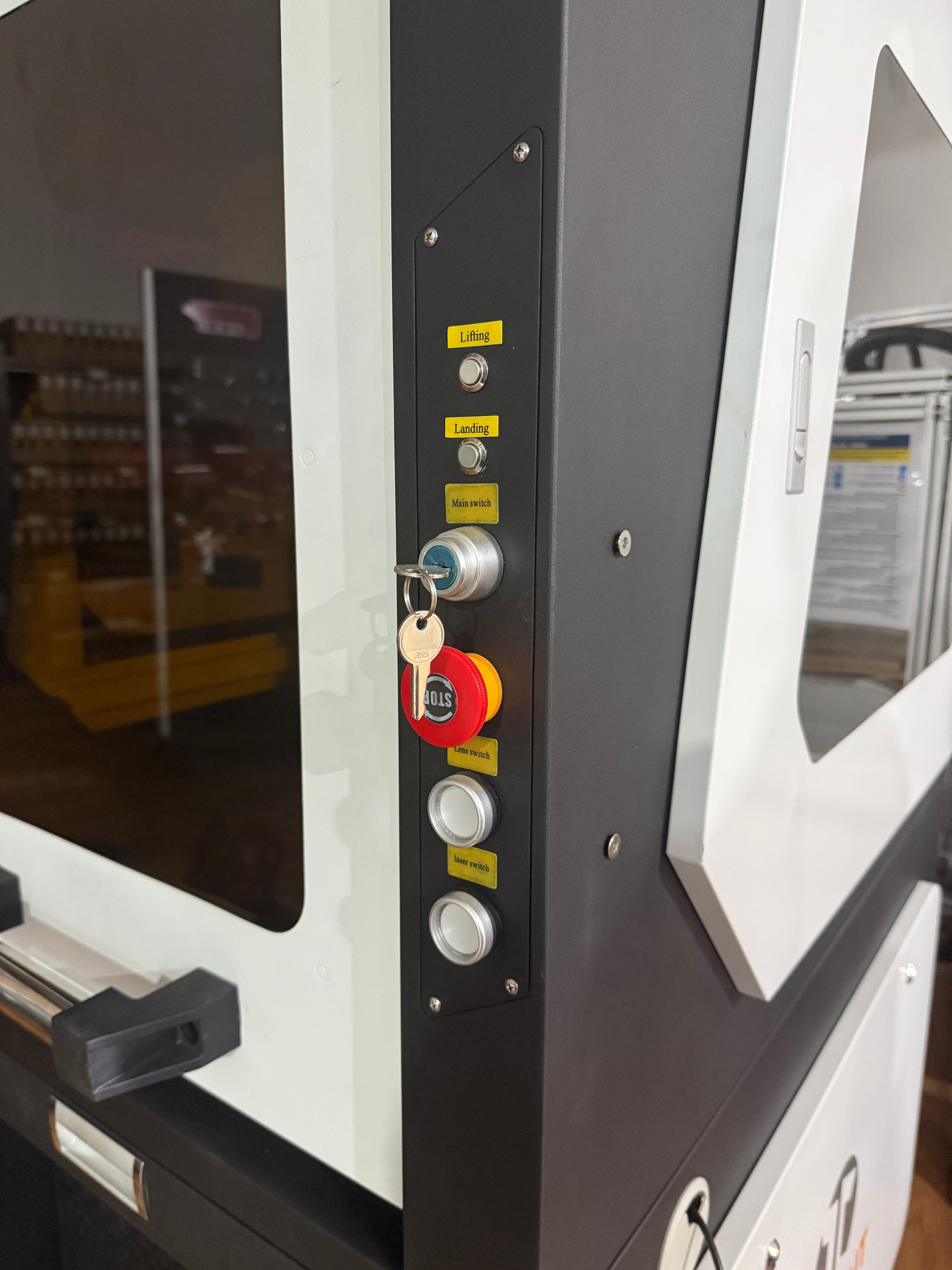 ToughCut 300mm x 300mm 50W CNC Fiber Laser TC-FL100-50W