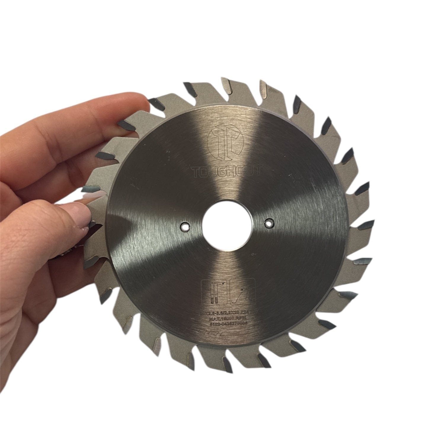 ToughCut Panel Saw Split Scribe Blade Set | 120mm x 20mm x 24T Tungsten Carbide Tipped (HW) Scribe Blade Set TC.120.24.20TC